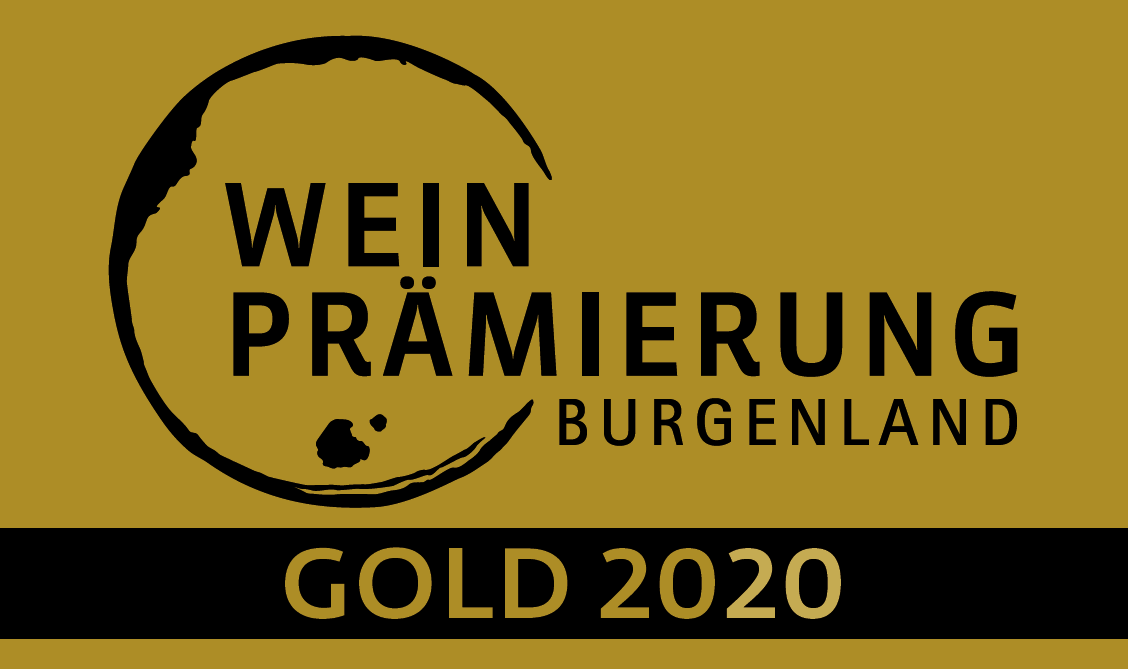 Auszeichnung Gold 2020 der Weinprämierung Burgenland